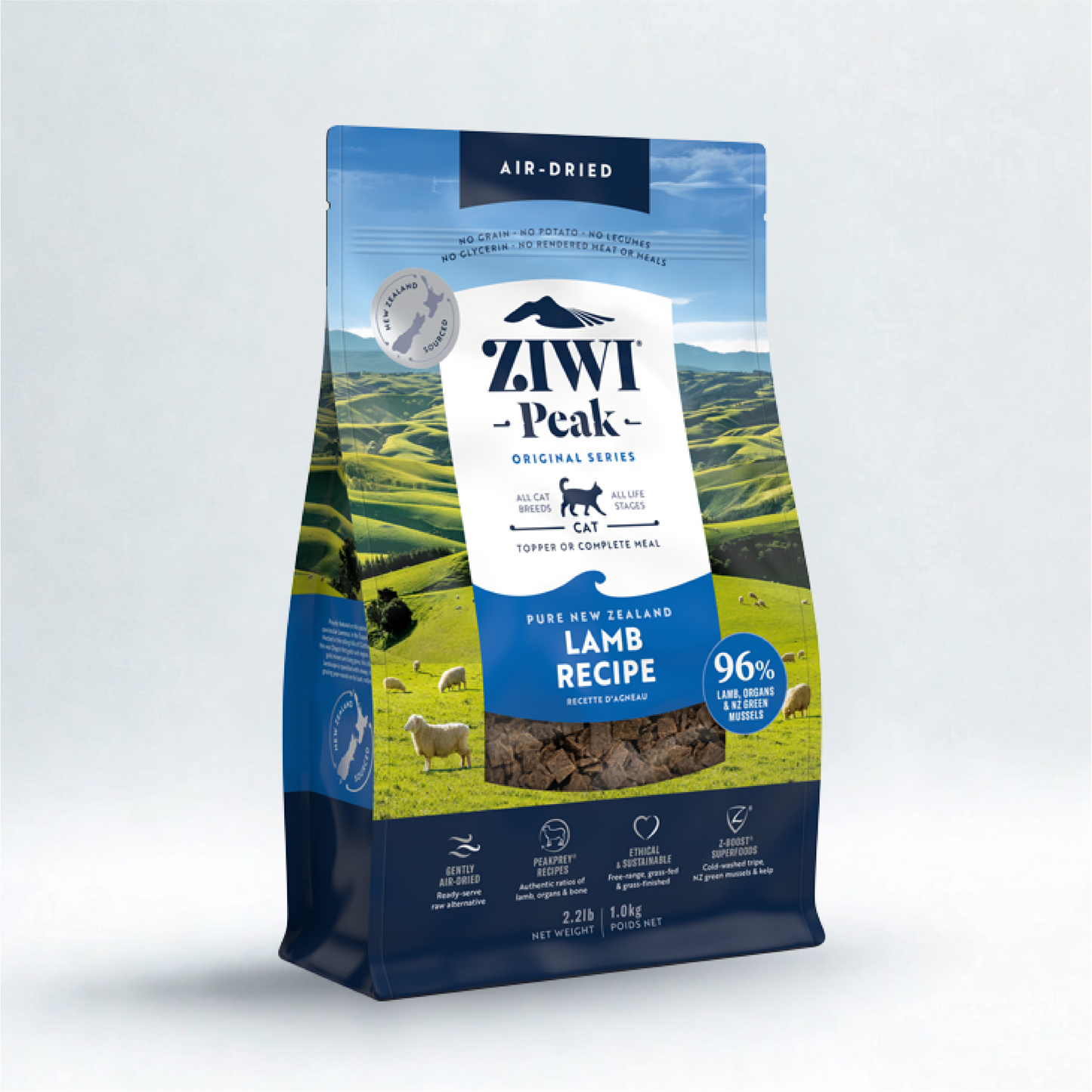 ZIWI -Peak- エアドライ・キャットフード ラム