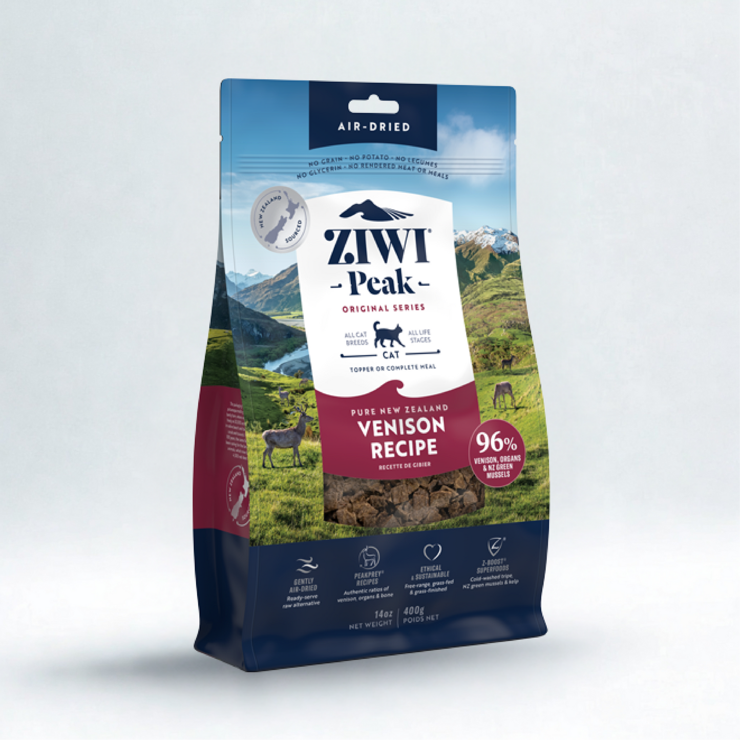 ZIWI -Peak- エアドライ・キャットフード ベニソン