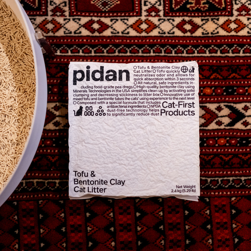 Pidan / ピダン 猫砂　おからベントナイトミックス  2.4kg