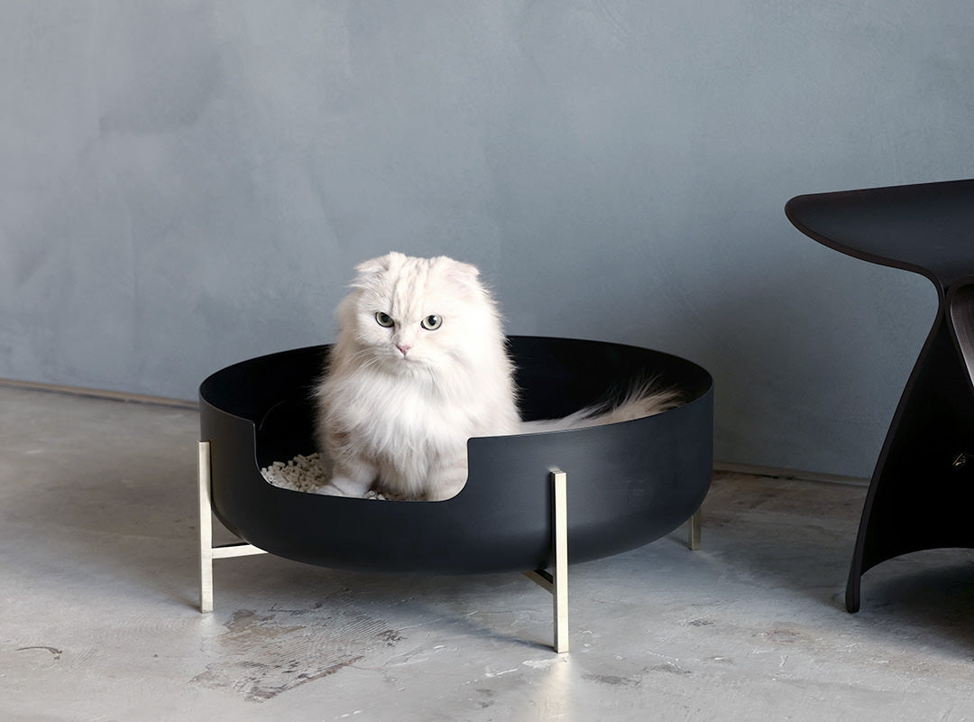 The round shape is based on cat habits
