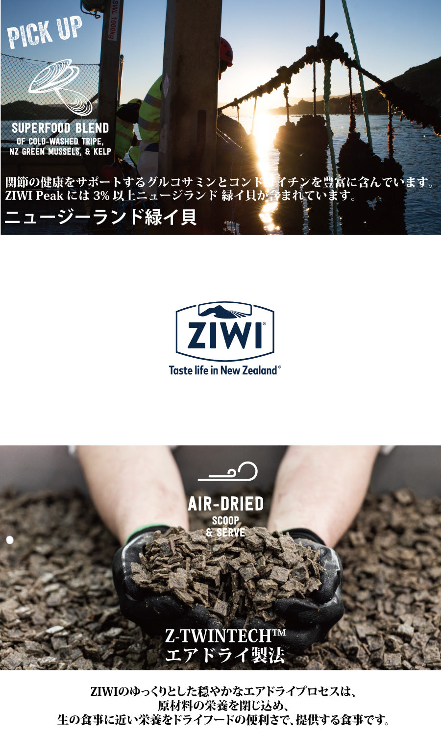 ZIWI -Peak- エアドライ・キャットフード　ビーフ